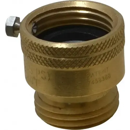 LEGEND VALVE 107-194 3/4" Pipe, 125 Max psi, Brass, Hose Type Vacuum Breaker Valve