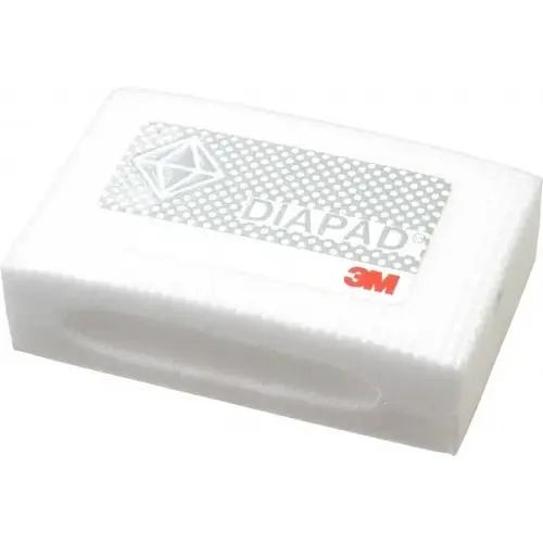 Hand Sanding Pad: 2-1/4 x 3-3/4", Super Fine Grade, Diamond