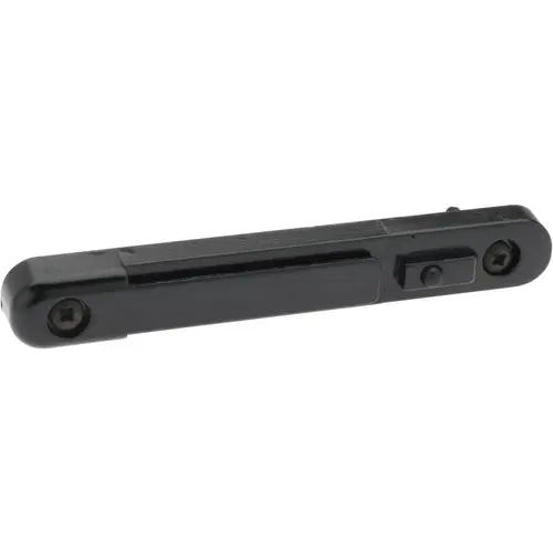 Tensator 898METAL Pedestrian Barrier Wall Receiver & Wall Receptacle: Steel, Black, Use with Tensabarrier