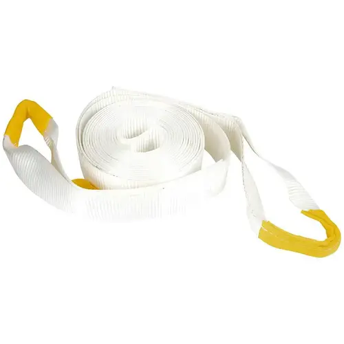 ERICKSON MANUFACTURING LTD 59802 Strap Sling: 6" Wide, 30 ft Long, 27,500 lb Vertical, 55,000 lb Choker