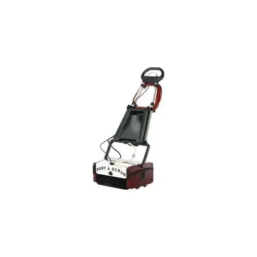 MMI Minuteman, Inc M12110 Floor Scrubber: Electric, 12" Cleaning Width, 1 hp, 650 RPM