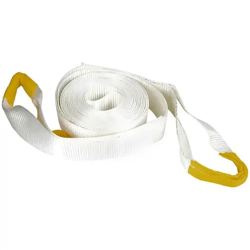 ERICKSON MANUFACTURING LTD 59801 Strap Sling: 4" Wide, 30 ft Long, 17,500 lb Vertical, 35,000 lb Choker