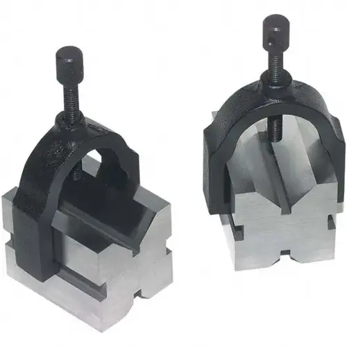 TESA Brown & Sharpe 599-750-1 V-Block: 1" Max Capacity, 90 degree V Angle