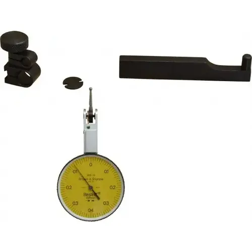 Dial Test Indicators: 0.8 Min, 0-0.4-0, 0.01 mm Accuracy, Horizontal