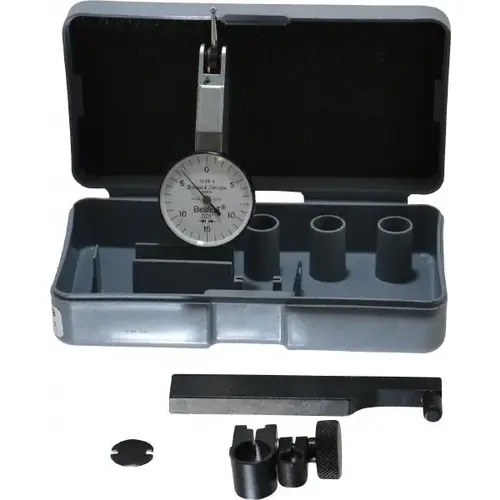 TESA Brown & Sharpe 599-7029-3 Dial Test Indicators: 0.03 Max, 0-15-0, 0.0005" Accuracy, Horizontal