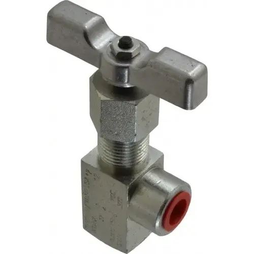 Value Collection 67550470 Needle Valve: Angled, 1/4" Pipe, NPT End, Alloy Body