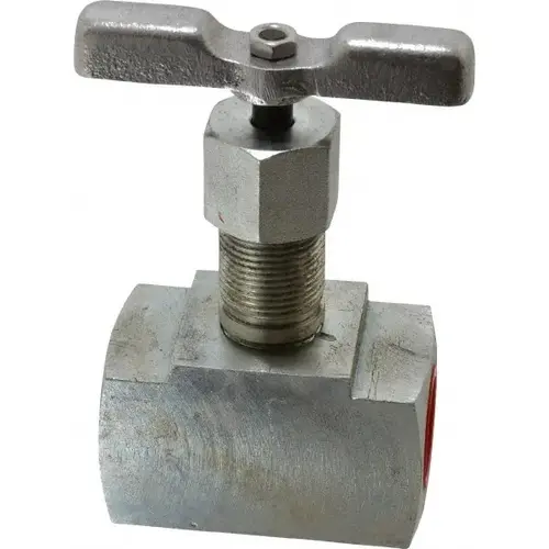 Value Collection NVA6023 Needle Valve: Straight, 1" Pipe, Alloy Body