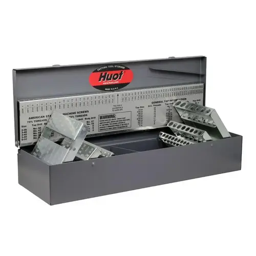 Huot 11700 1/16 to 1/2" Drill Bit Index