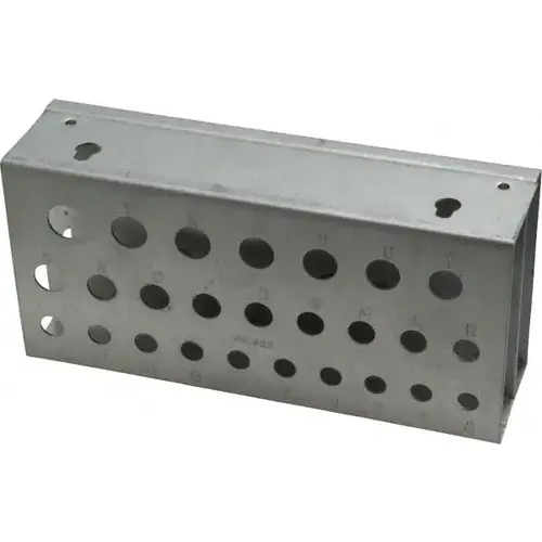 Huot 11850 Letter A to Z Drill Bit Block