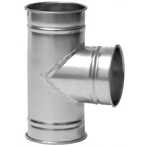 MSC 15305-0000-12200 5" ID, Galvanized Duct T-Branch