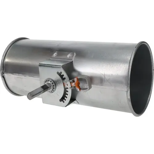 MSC 19405-0000-12000 5" ID, Galvanized Duct Butterfly Valve