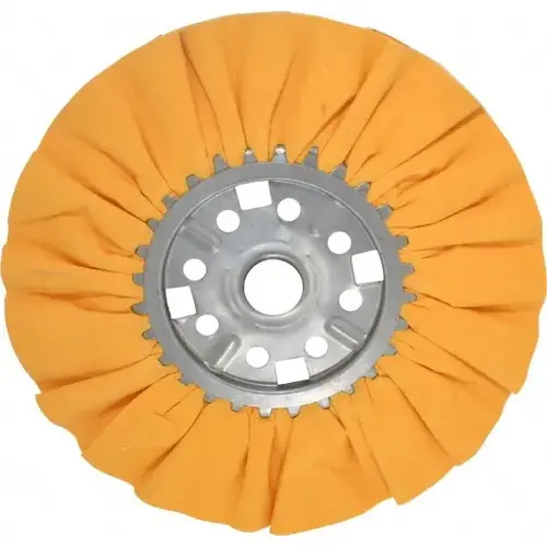 Divine Brothers 300005AM Unmounted Ventilated Bias Buffing Wheel: 12" Dia, 1/2" Thick, 1-1/4" Arbor Hole Dia