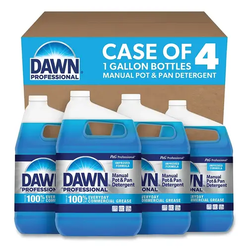 Dawn 57445 Manual Pot and Pan Dish Detergent, Original Scent, 1 Gallon Bottle