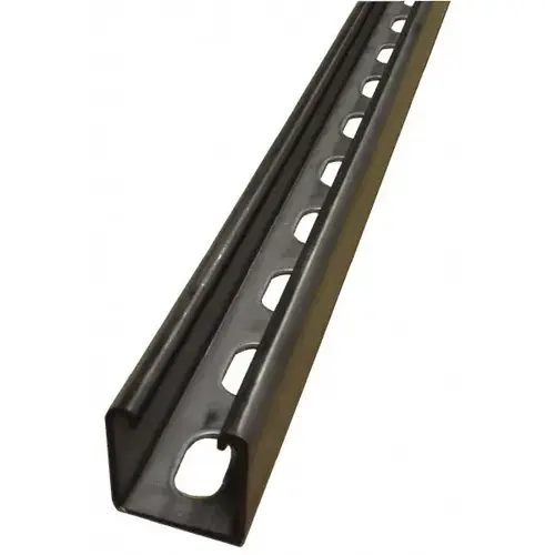 Empire 7001SS1210 10 ft Long x 1-5/8" Wide x 1-5/8" High, 12 Gauge, Stainless Steel, Punched Framing Channel & Strut