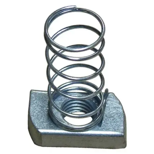 Empire 8100Z0075 Strut Channel Spring Strut Nut: Use with Attaching Hanger Rod or Other Accessories From Strut