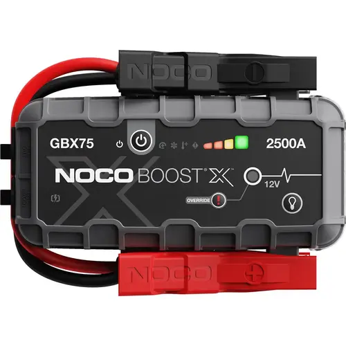 NOCO GBX75 Automotive Battery Chargers & Jump Starters; Jump Starter Type: Jump Starter with Light; Multi-Function Professional; Power Bank; Professional Jump Starter; Battery Jump Starter; Battery Powered Starter; Booster Pacs ; Amperage Rating: 2500