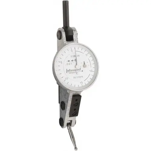 INTERAPID. 74.111374 Dial Test Indicators: 0.06 Max, 0-15-0, Horizontal
