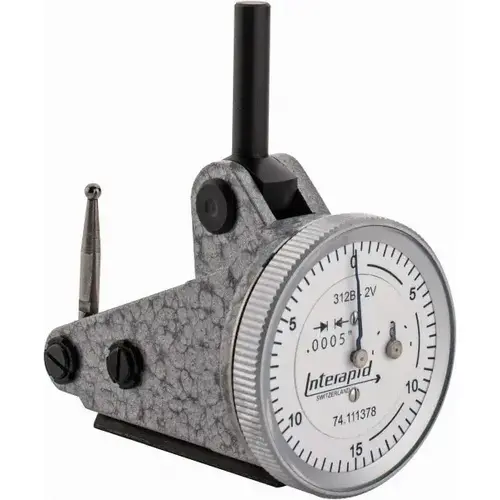INTERAPID. 74.111378 Dial Test Indicators: 0.06 Max, 0-15-0, Vertical