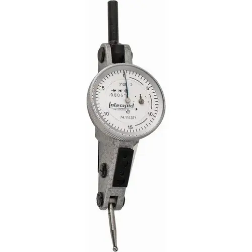 INTERAPID. 74.111371 Dial Test Indicators: 0.06 Max, 0-15-0, Horizontal