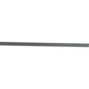 PEC Tools 501-012 Steel Rule: 12" OAL, 5R Graduation, Flexible, 1/2" OAW Satin Chrome