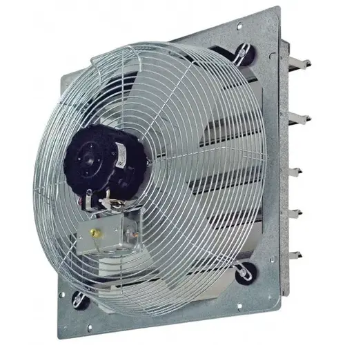 TPI CE16DS 16" Blade, Direct Drive, 1/8 hp, 2,100, 1,900 & 1,700 CFM, Totally Enclosed Exhaust Fan