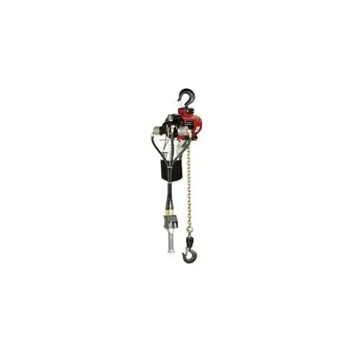 Ingersoll-Rand 7756E-1C10-C6S 1,100 Lb Load Limit, 10 ft Max Height Air Chain Hoist