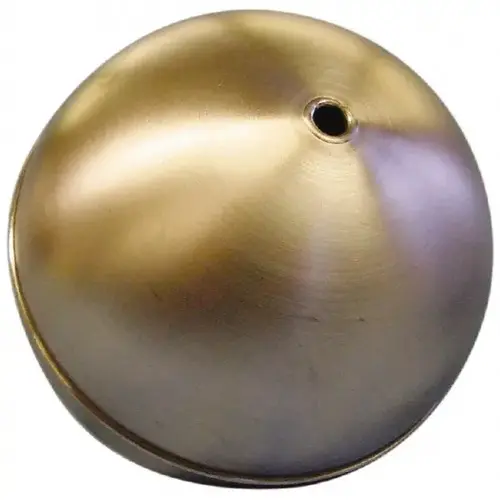 MSC RS42726IC 2-1/2" Diam, Spherical, Internal Connection, Metal Float