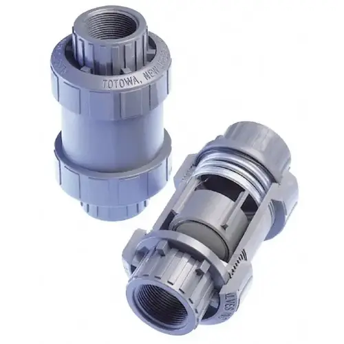 Plast-O-Mat CKS300EPT-NC-PV Check Valve: 3" Pipe
