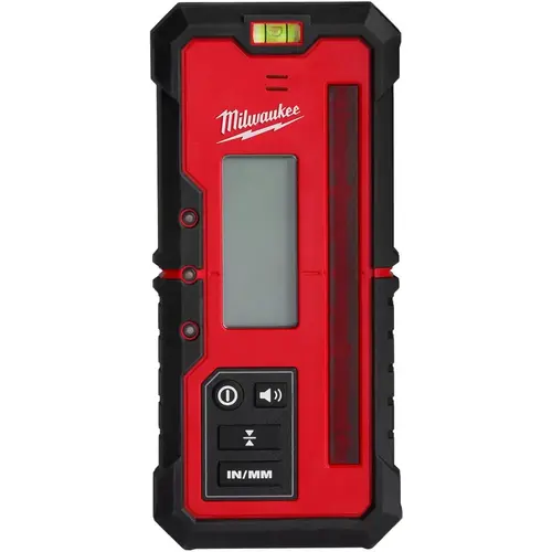 Level Accessories; Type: Receiver ; For Use With: Rotary Laser For Leveling, Grading, And Aligning Applications ; Material: Plastic ; Color: Black; Red ; Overall Height: 1.3in ; Length (Inch): 7.11 in