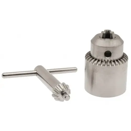 Jacobs JCM6628Z Drill Chuck: 1/4" Capacity, Threaded Mount, 3/8-24