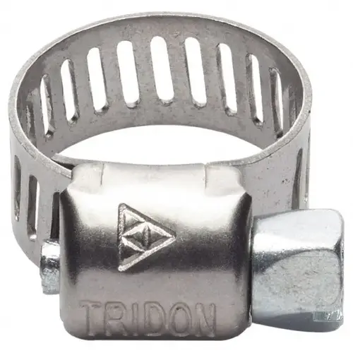 Ideal Tridon M620332106 Worm Gear Clamp: SAE 332, 19-1/8 to 21-1/4" Dia, Stainless Steel Band