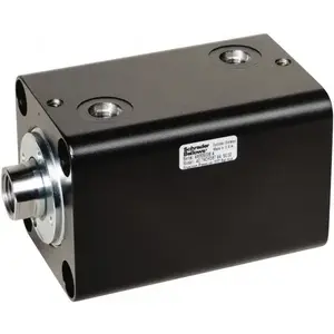 Schrader Bellows 1H000071646 Compact Hydraulic Cylinder: Bolt Clearance Holes with Pilot Gland Mount, Steel