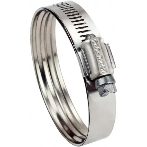 Ideal Tridon 3.7215E+11 Worm Gear Clamp: SAE 34, 2 to 2-7/16" Dia, Stainless Steel Band