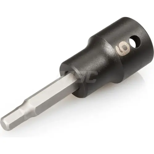 Tekton SIB23206 1/2 Inch Drive x 6 mm Hex Impact Bit Socket