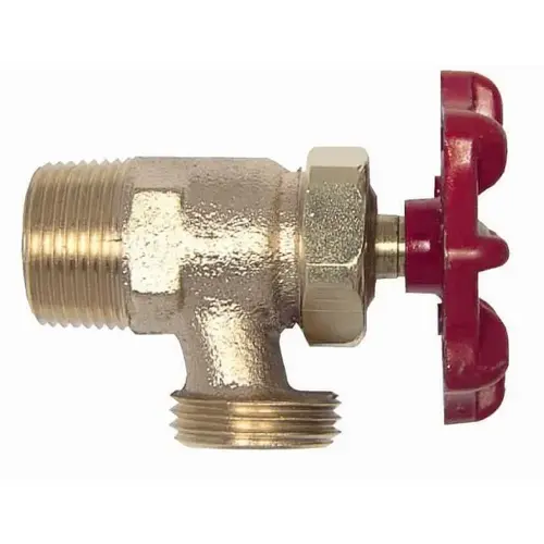 Conbraco 31-202-04 3/4" Pipe, Bronze, MNPT x GHT End Connection, Boiler Drain Valve