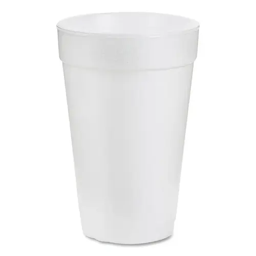 Dart Container Corporation 20J16 J Cup  Insulated Foam Cup, 20 oz, White, 20 BG/CA