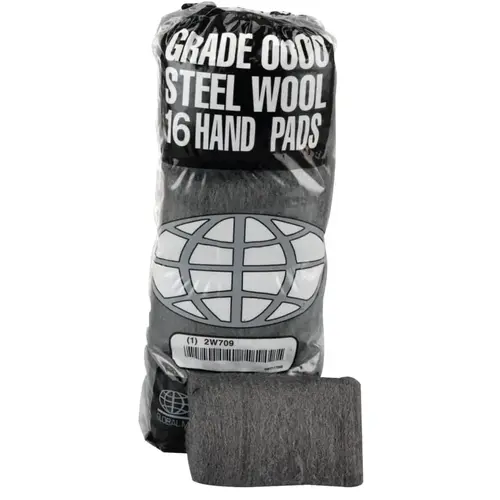 GLOBAL MATERIAL TECHNOLOGIES 117000 #0000 STEEL WOOL 16PA SLEEVE