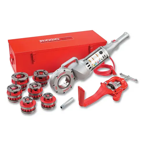 Model 700 Power Drive/Hand Held Threader, 1/8 in to 2 in Pipe Cap, 230 V