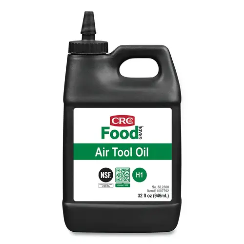 CRC SL2300 Sta-Lube  Food Grade Air Tool Oil, 32 fl oz, Bottle, 6 BO/CA