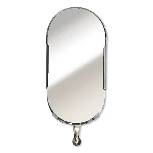 Inspection Mirror Head Assembly, Oval, 1 in W x 2 in L