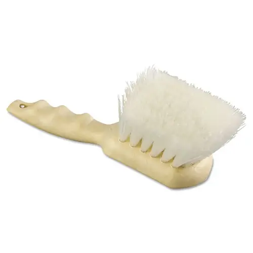 BOARDWALK PAPER 4408 Utility Brush, Nylon Fill, 9 in, Nylon Bristles Cream