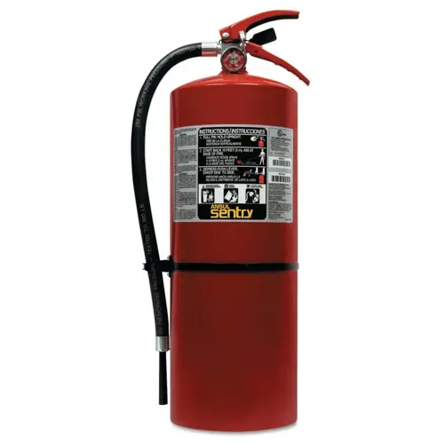 Ansul 434747 SENTRY Dry Chemical Hand Portable Extinguishers, Class ABC Fires, 20 lb Cap. Wt.