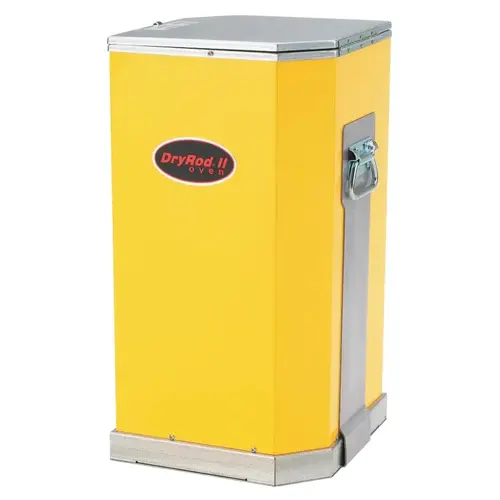 Phoenix 1205521 DryRod Portable Electrode Oven, 50 lb, 120/240V, Type 5 w/Handles & Thermometer Yellow
