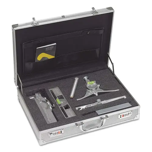 CURV-O-MARK 20664 Contour Worker Kit, #1 Mrker;Radius Mrker;#7 Centring Head;Level;Soapstone Holdr