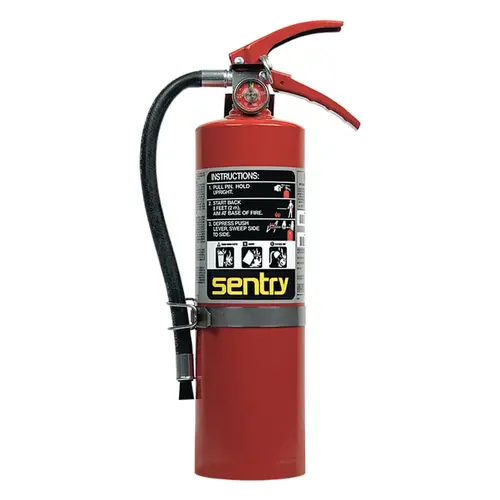 Ansul 442258 SENTRY Dry Chemical Hand Portable Extinguisher, w/Vehicle Bracket, ABC, 5 lb