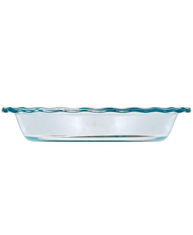 Pyrex 1085800 Pyrex Pie Plate, 56 oz, 9-1/2 in ID x 11-1/4 in OD Dia, 9-1/2 in OAL, Glass, Clear, Dishwasher Safe: Yes
