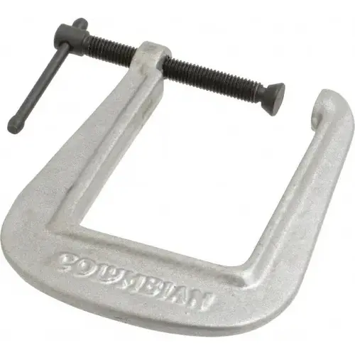 WILTON 42520 Light-Duty 2" Max Opening, 3-1/2" Throat Depth, Ductile Iron Standard C-Clamp