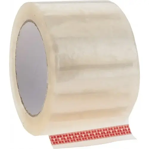Nifty Products T3753CL 3" x 55 Yd Clear Box Sealing & Label Protection Tape