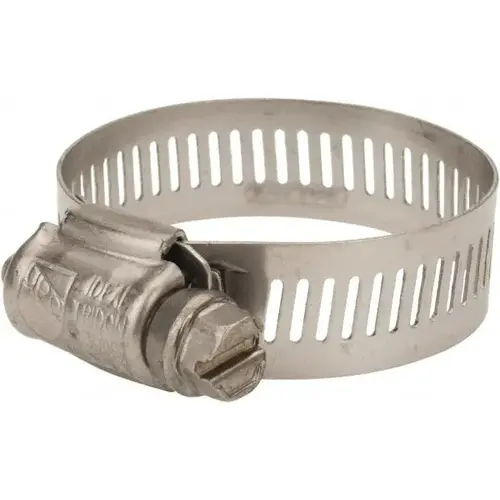 Ideal Tridon 6.3004E+11 Worm Gear Clamp: SAE 40, 1 to 3" Dia, Stainless Steel Band