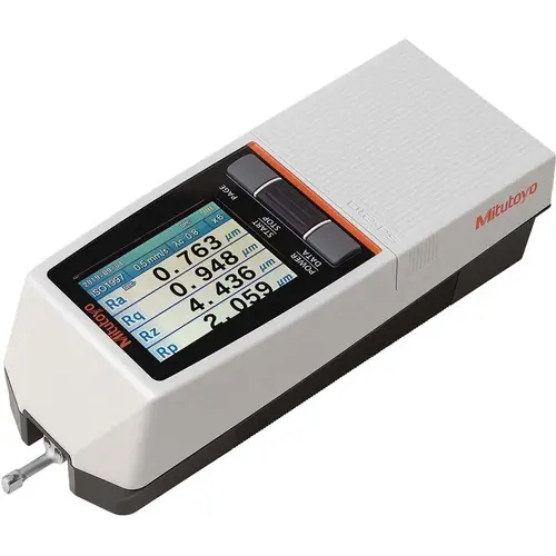 Surface Roughness Gage: Ra Rc Ry Rz Rq Rt Rmax Rp Rv R3z Rsk Rku Rc RPc RSm Rz1max S HSC RzJIS Rppi Ra Rq Rlr Rmr Rmr(c) R Rk Rpk Rvk Mr1 Mr2 A1 A2 Vo Rpm tp Htp Rx & AR Roughness Parameter, 200 in Stylus Tip Radius